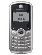 Best available price of Motorola C123 in Opal