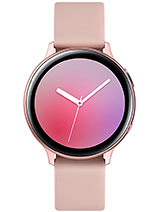 Best available price of Samsung Galaxy Watch Active2 Aluminum in Opal